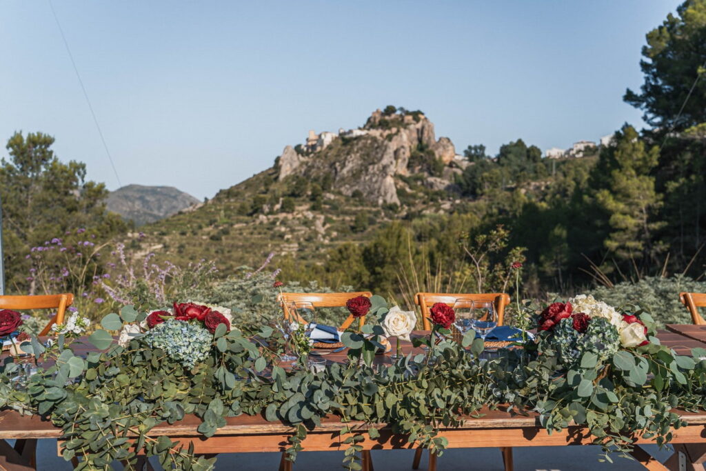 banquete de bodas valle de guadalest