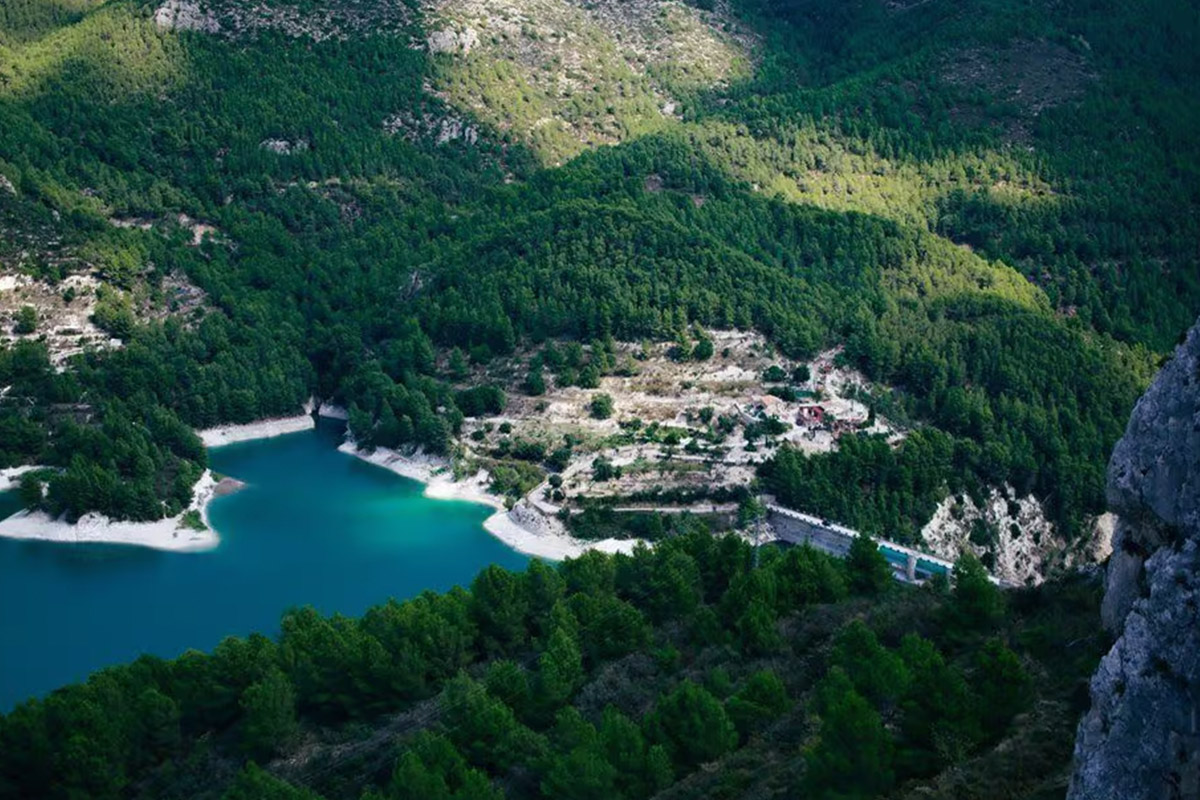 Vista del Valle de Guadalest, entorno perfecto para turismo rural