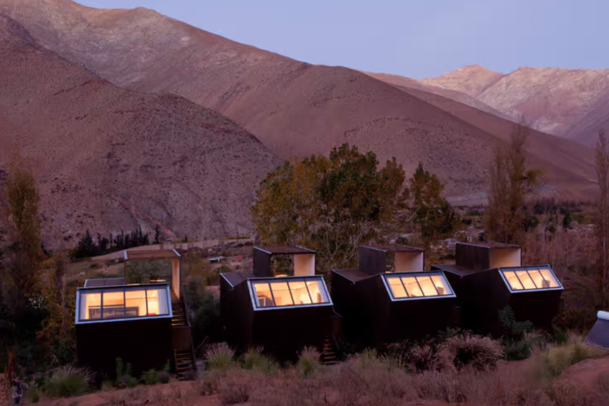 Hotel domo para dormir bajo las estrellas con tu pareja