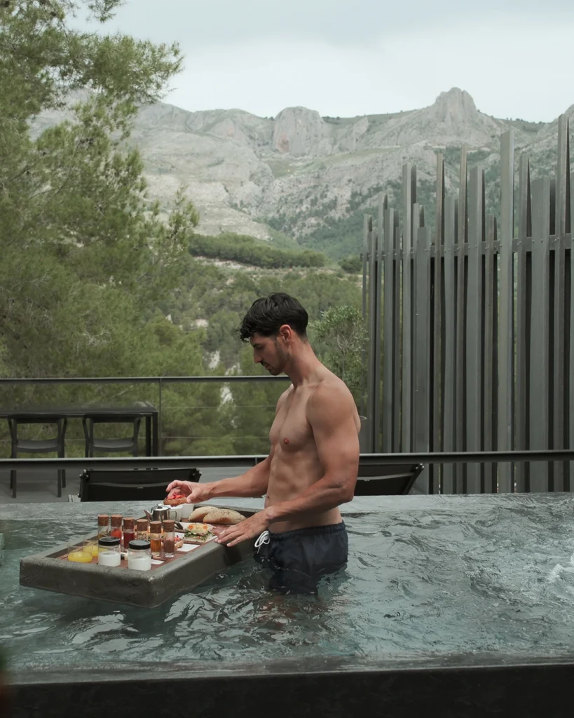 Desayuno flotante