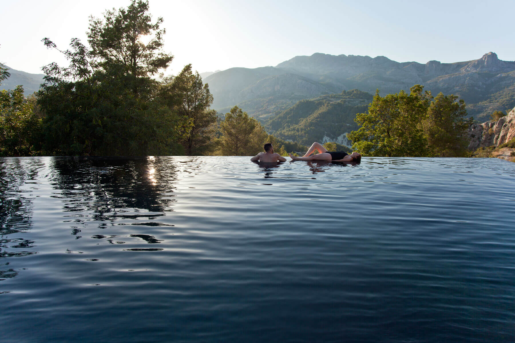 Escapada romántica en VIVOOD Hotel Paisaje, naturaleza y privacidad en Guadalest · Guadalest Alicante