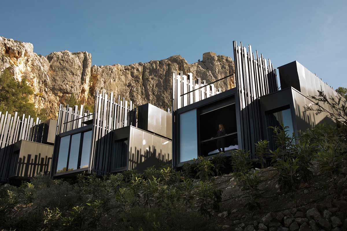 VIVOOD Hotel en la naturaleza de España, arquitectura integrada
